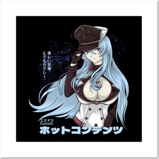 Hot esdeath akame anime Posters and Art